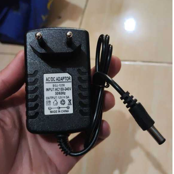 Adaptor CCTV 12V - 3A ( 5,5 * 2.5mm )