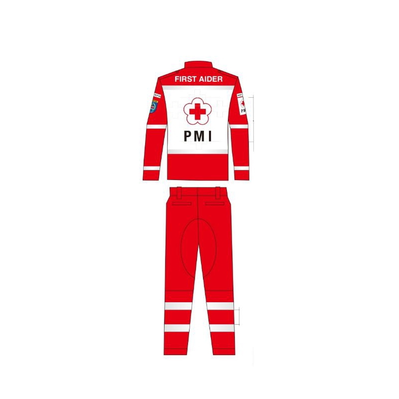Set baju ambulance PMI