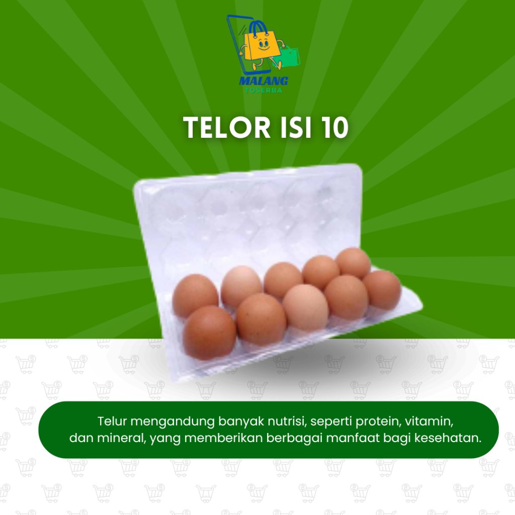 

[KIRIM INSTAN] TELOR AYAM NEGERI 10 PCS