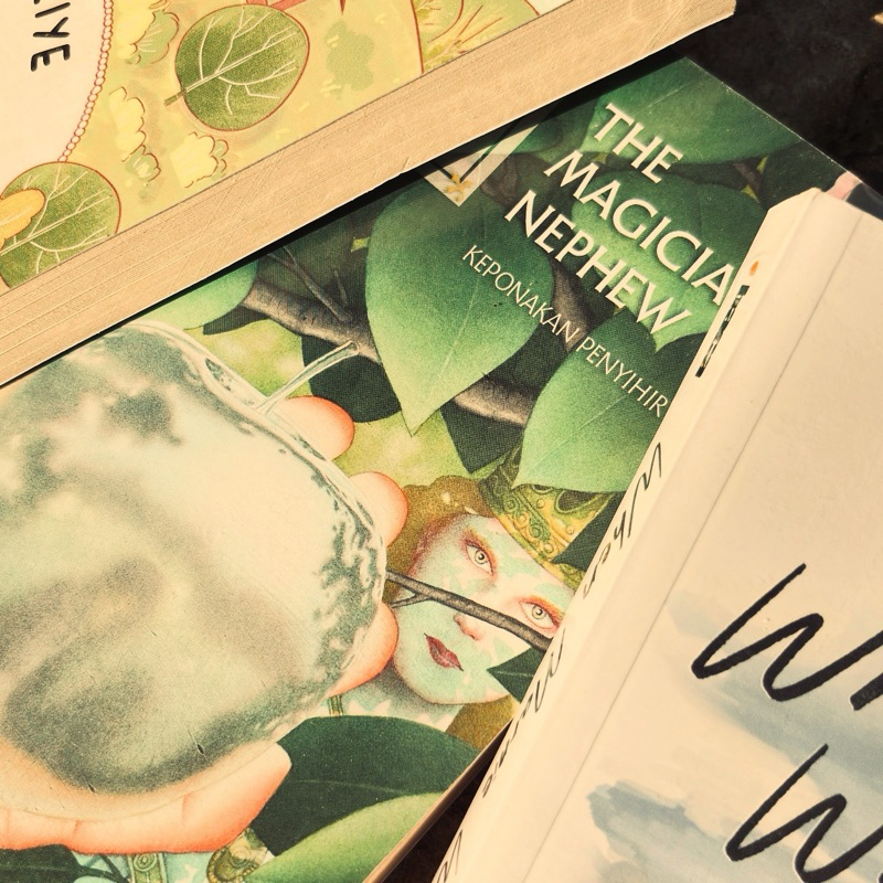 preloved novel narnia, hello, ghibli | cek description & 0ngkirr