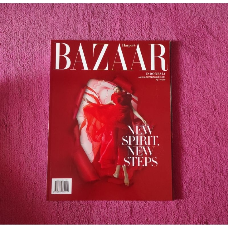 Majalah Fashion : Harpers Bazaar Indonesia Januari/Februari 2021