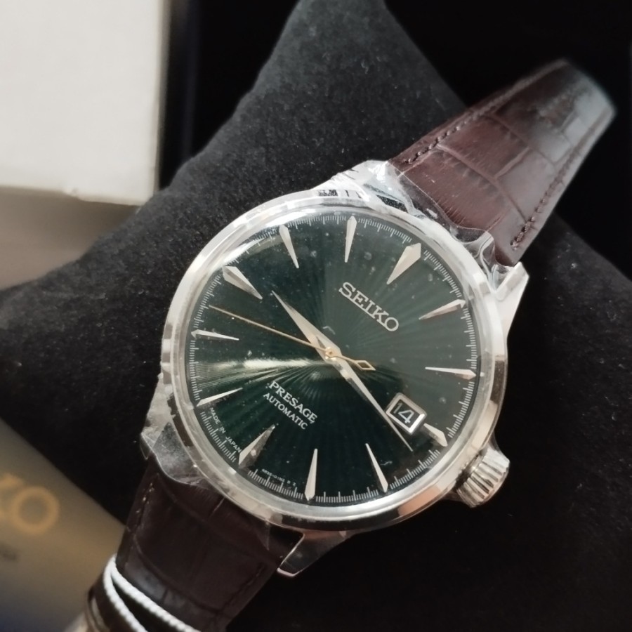Seiko Presage Mockingbird Green Dial SRPD37J1 SRPD37