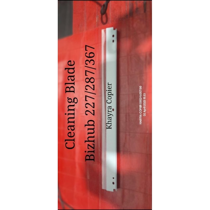 CLEANING BLADE BIZHUB/INEO/SINDOH 287/367/N500