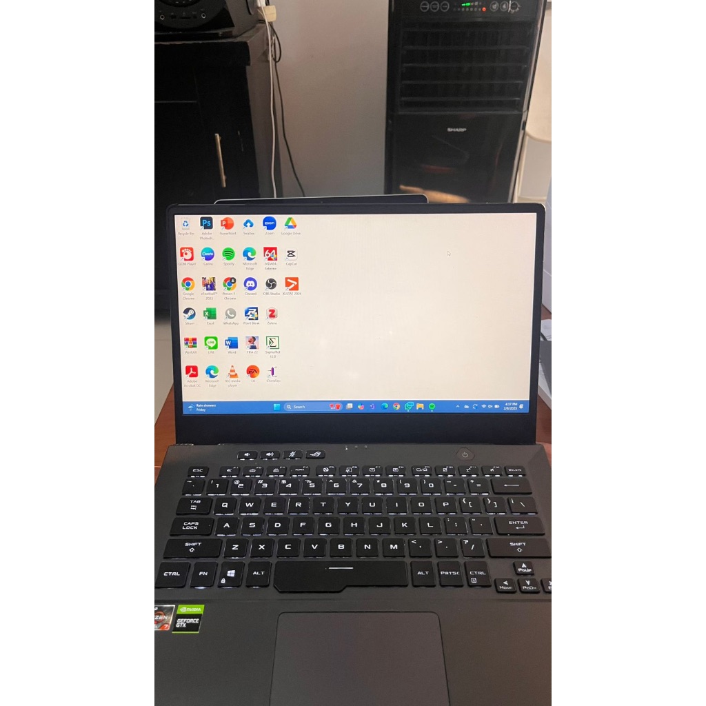 Laptop Asus ROG Zephyrus G14 GA401Q (second/bekas)