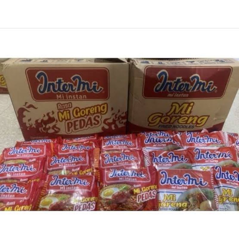 

[1 DUS ISI 40 PCS] MIX INTERMIE GORENG DAN PEDAS