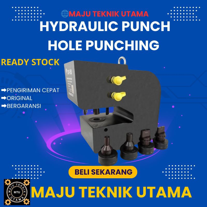 

25mm Besi Hydraulic Punch Hole Punching Pelubang Hidrolik