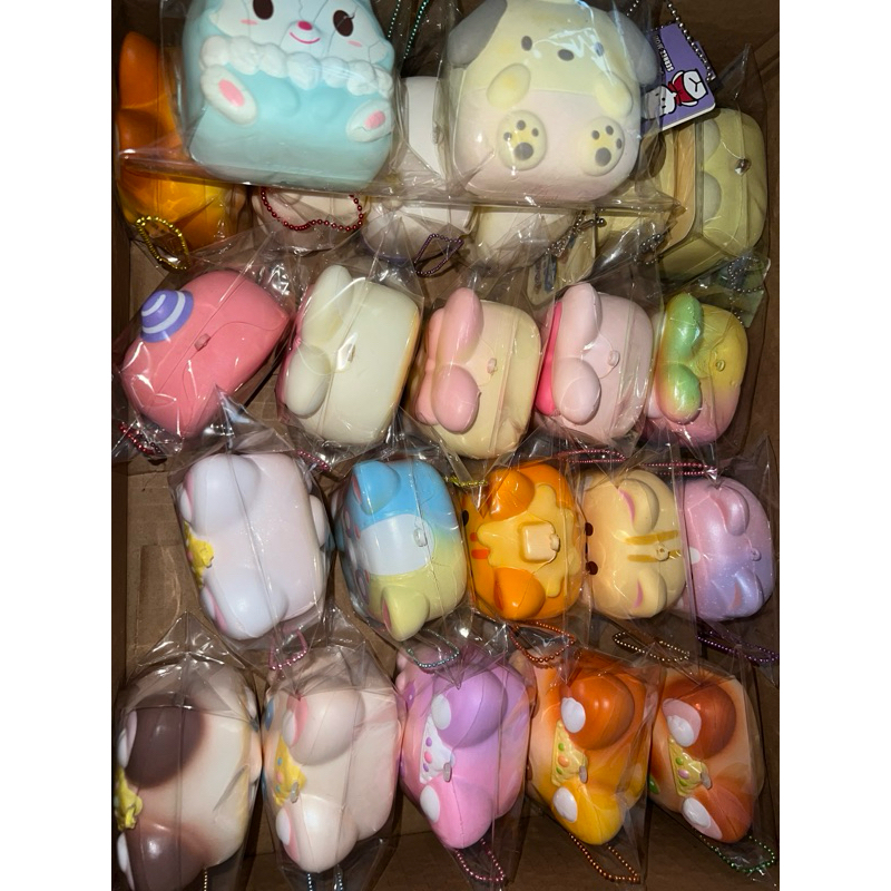 FLASH SALE SQUISHY LICENSED JAPAN (NIC Kirby, Cafe de N, Ibloom Rare, Otter Mascot, Yuri on Ice, Yel