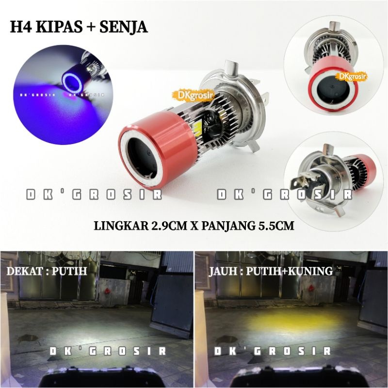 CR7 CR BT30 - Lampu Utama Led H4