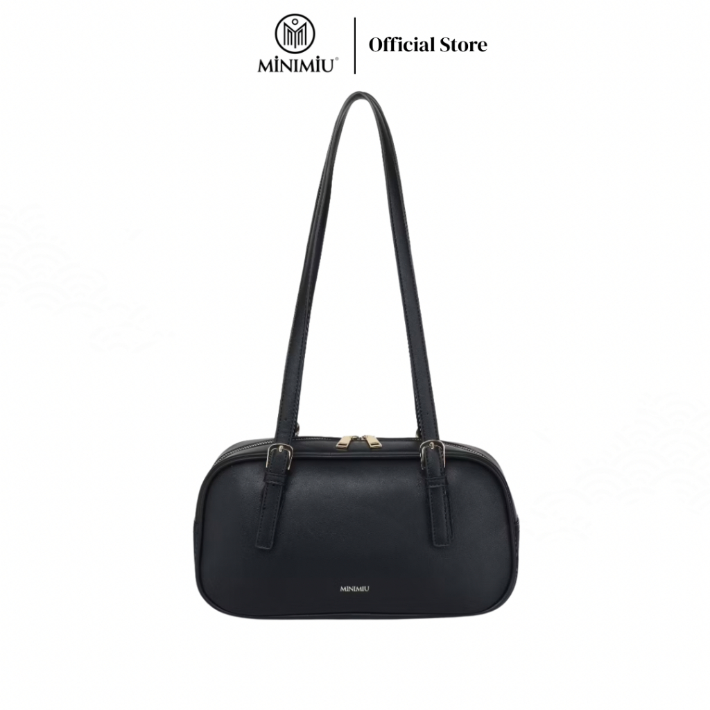 MiniMiu- Boguette Bag Tas Selempang Wanita Shoulderbag Slingbag IN Khaki, Coffe, Black