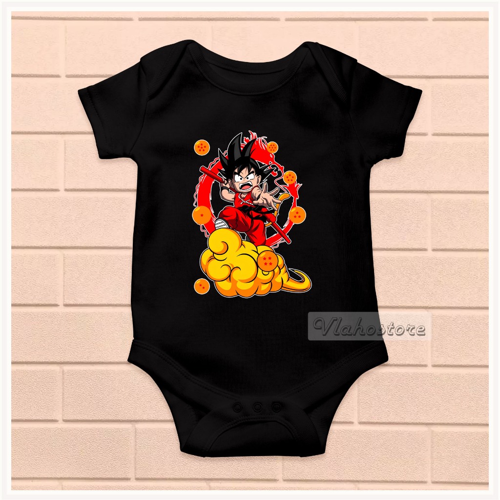 BAJU BABY BAYI JUMPER ANIME DRAGON BALL SON GOKU 002