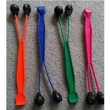 NQB - Penggaruk Punggung Set 2in1 Ketokan Bola Pijat Terapi Garukan Plastik