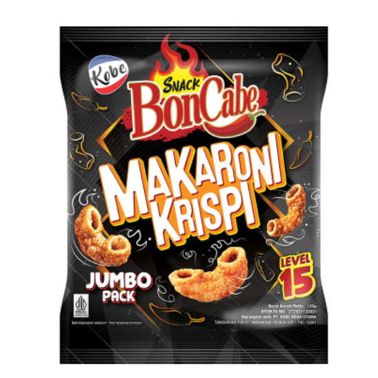 

Kobe BonCabe Makaroni Krispi Level 15 135 g