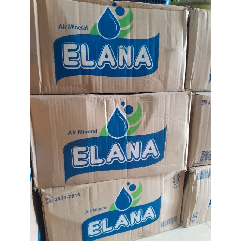 

Air mineral ELANA gelas isi 48 gelas