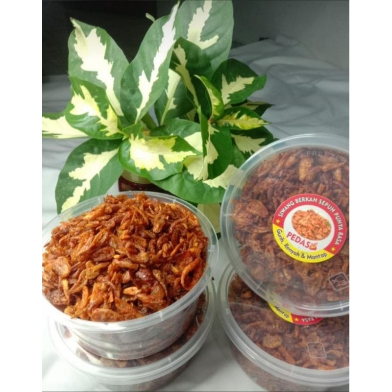 

Siwang Goreng (Terasi Bawang Goreng) enak gurih 100% bawang