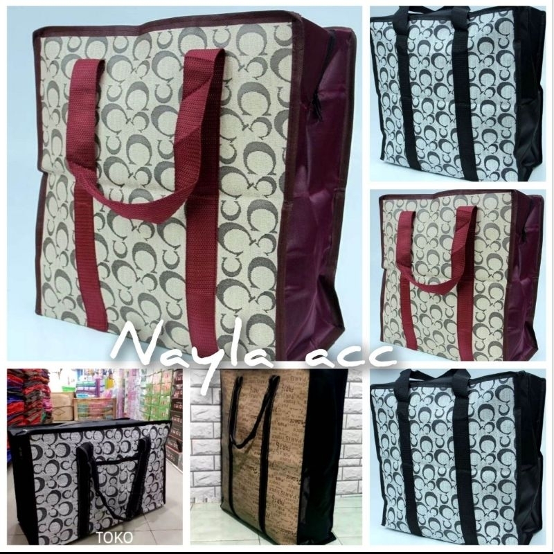 Tas Karung Bahan Terpal Tebal Berkualitas ukuran 57 × 58