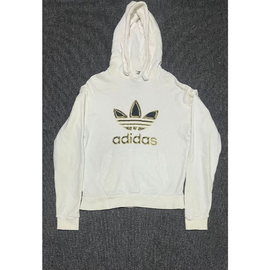 Jaket Crewneck Adidas Trefoil Size XS Oversize Fulltage