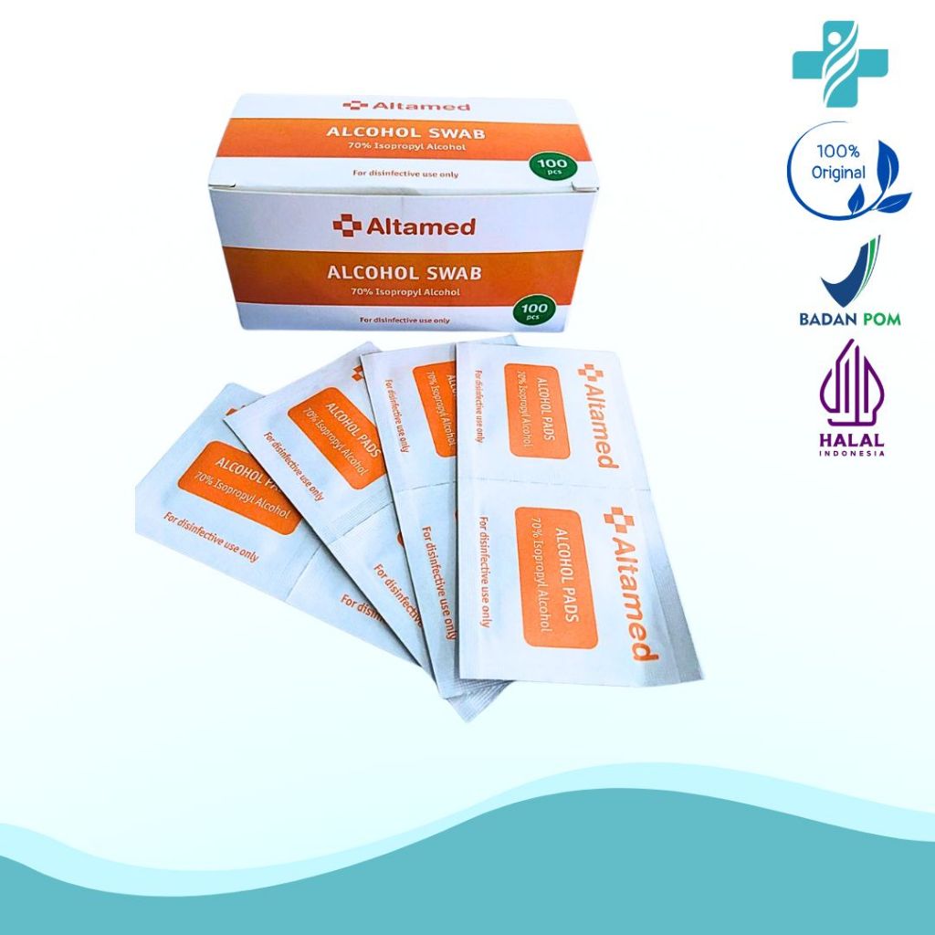 Alkohol Swab Isi 100 pcs