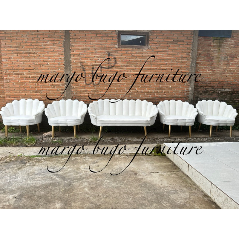 SOFA PELAMINAN AWAN / KURSI PELAMINAN AWAN / KURSI PELAMINAN KERANG TERBARU / KURSI PELAMINAN TERBAR