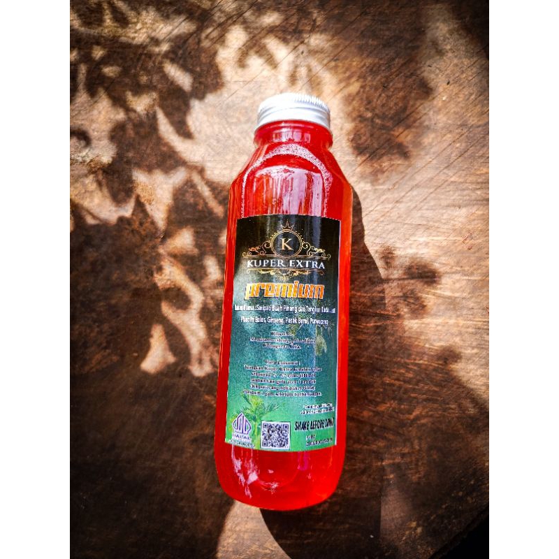 

RB22 HERBAL KUPER EXTRA PREMIUM pinang muda 500 ml alami Jamu