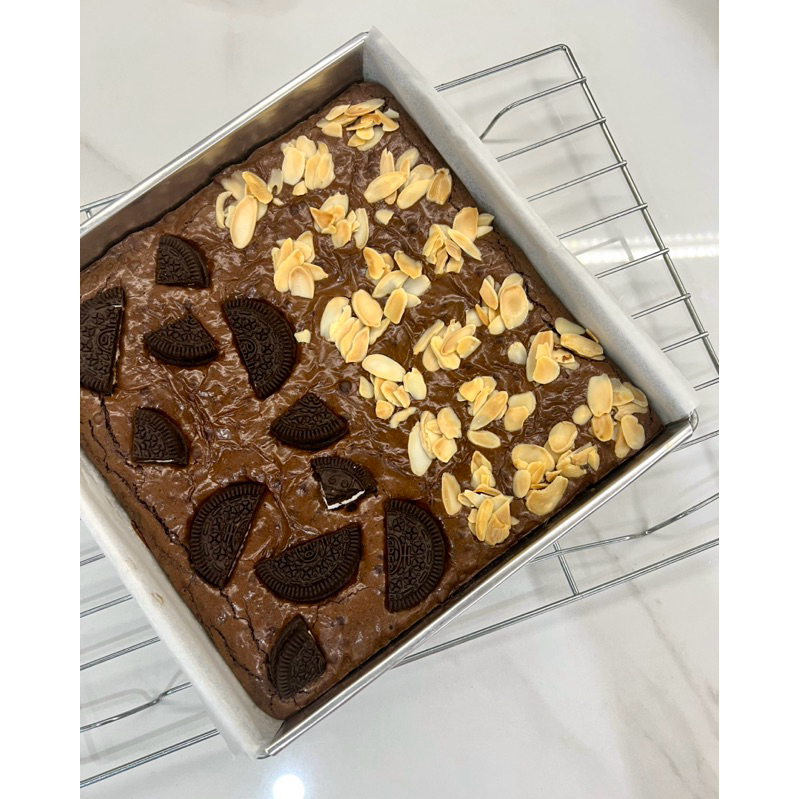 

Party brownies 20x20 , fudgy brownies