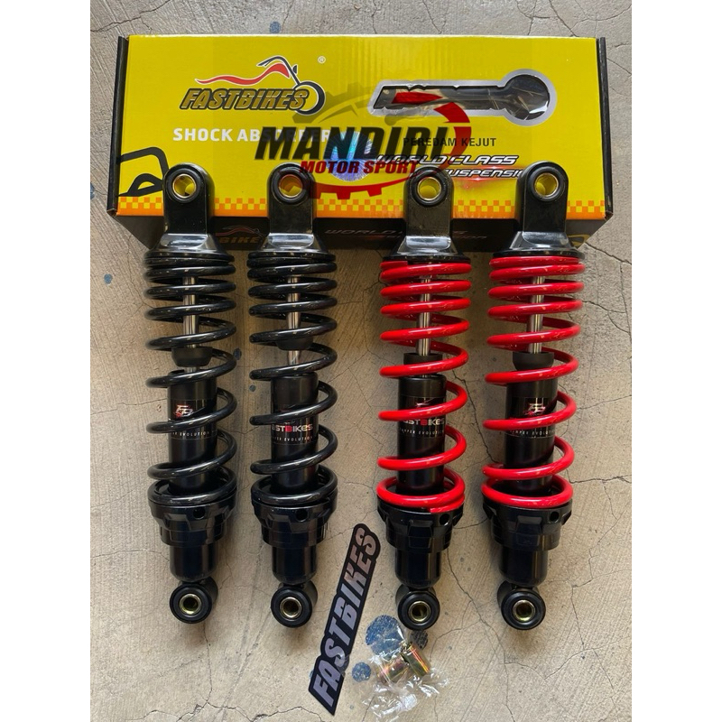 SHOCKBREAKER SHOCK BELAKANG NON TABUNG UKURAN 280MM / 320MM / 340MM MOTOR JUPITER, FIZR, KARISMA, RX