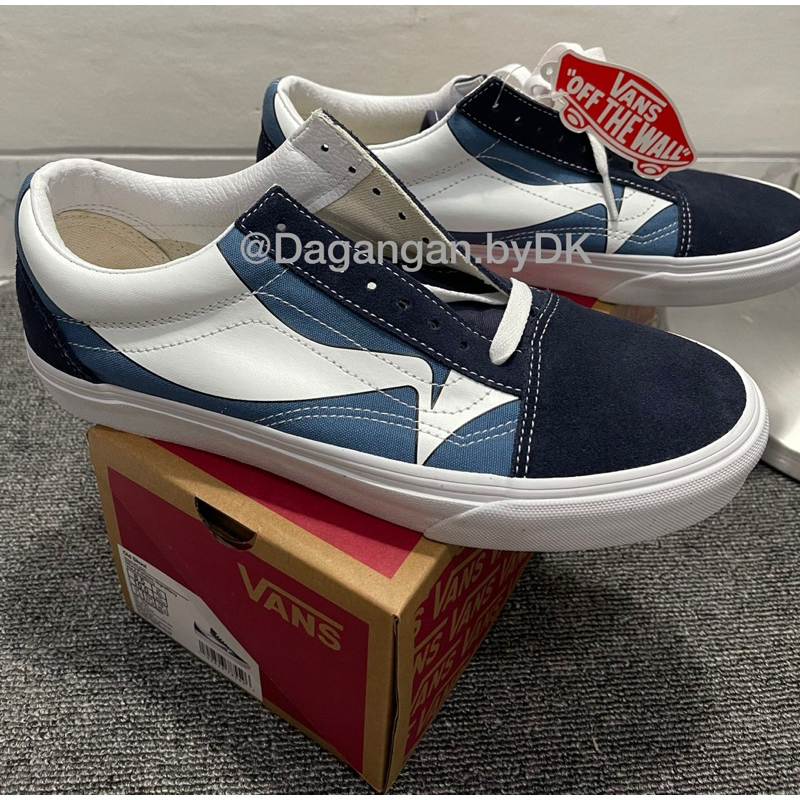 Sepatu Vans Original Brand Resmi 100% Blue Combination