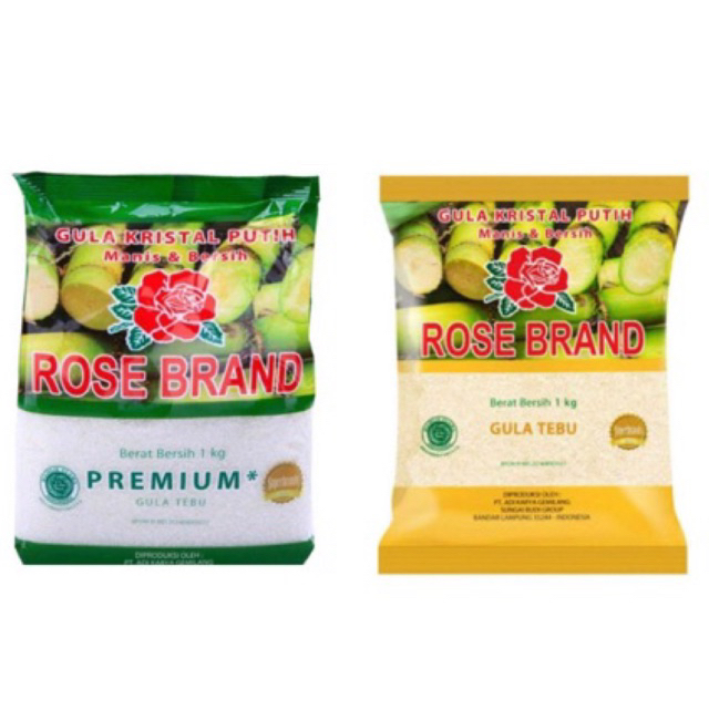 

Rose Brand Gula Pasir Kristal Premium 1 kg