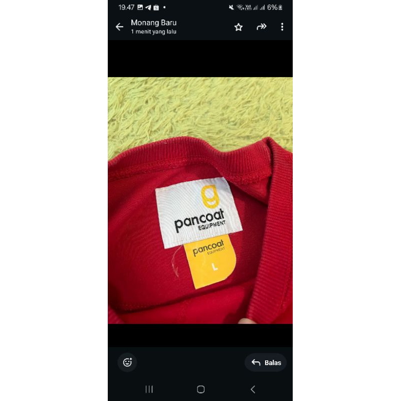 crewnek PancoatBebek Merah