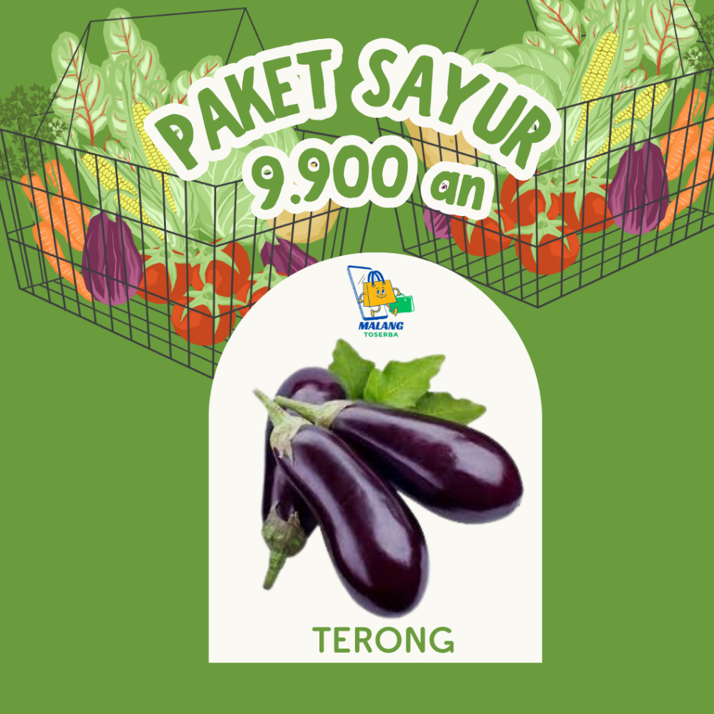 

[KIRIM INSTAN] TERONG PAKET 9.900