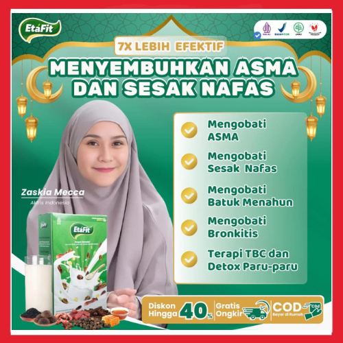

ETAFIT - Solusi Atasi Asma Sesak Nafas - Susu Kambing Etawa Bubuk Asli 100% Murni Original