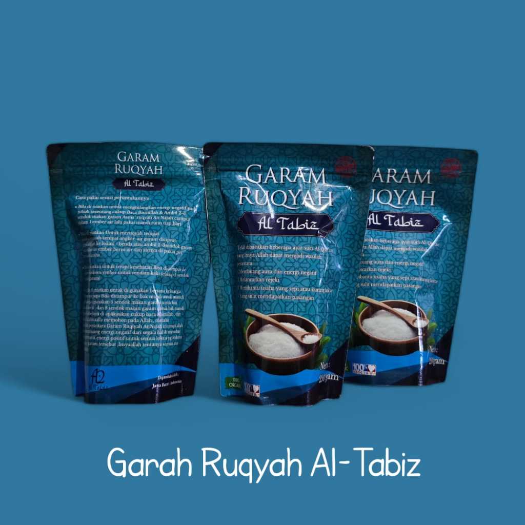 

[TERLARIS KEMASAN 750gr] Garam Ruqyah Al Tabiz