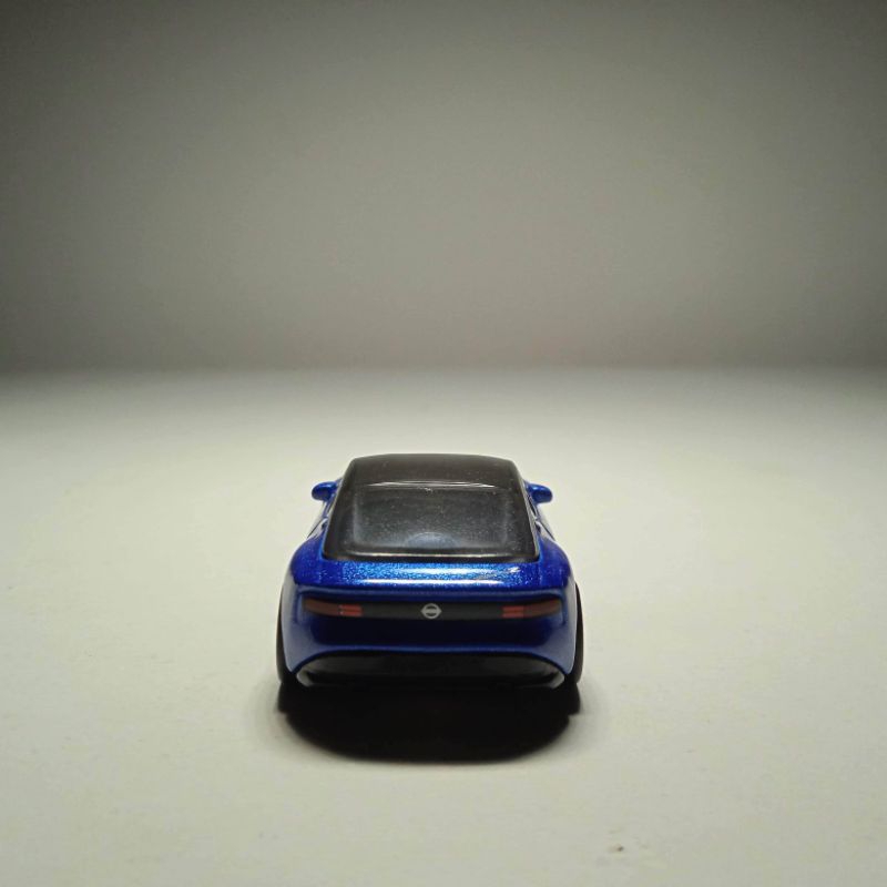Hotwheels Nissan 400z Blue Biru Base Besi Custom Unrivet Ban Karet Loose