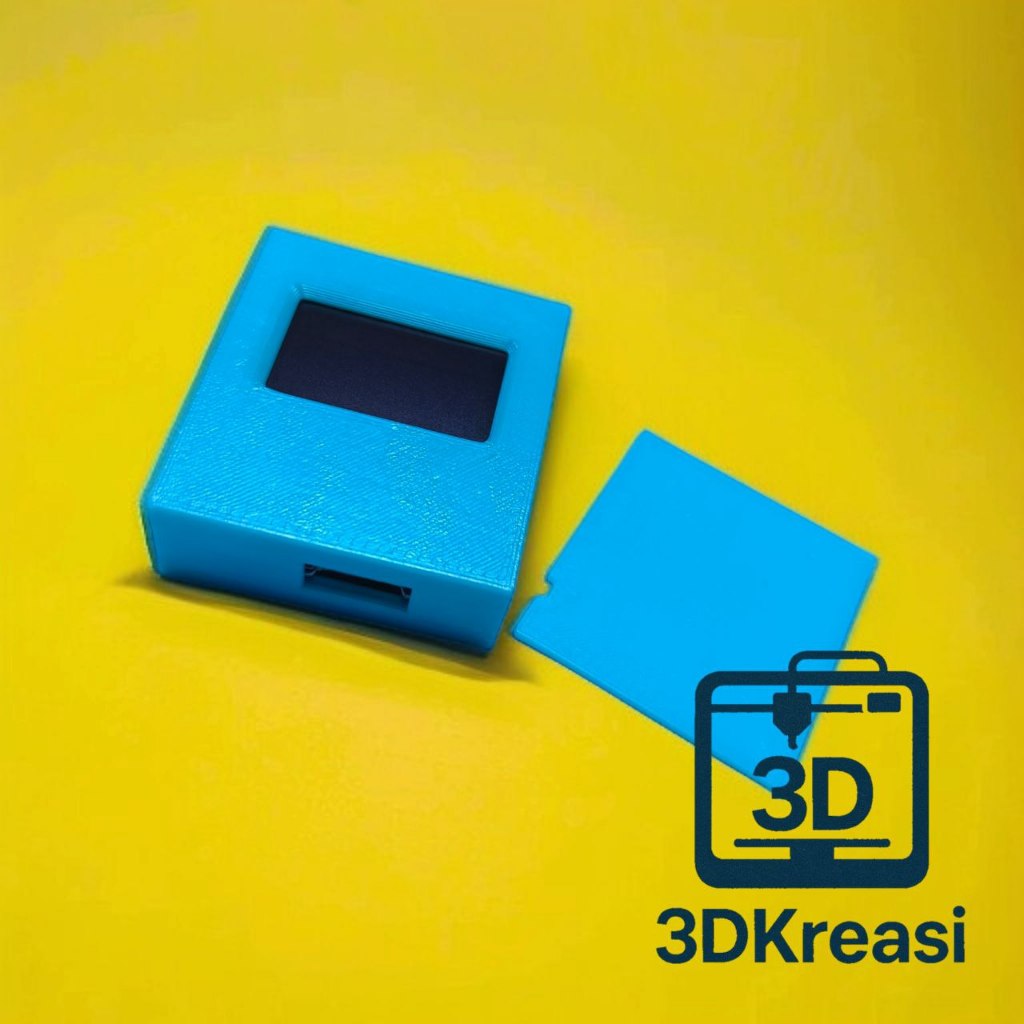 Casing Case Kesing Wemos D1 Mini Dengan OLEDDari 3D Printer