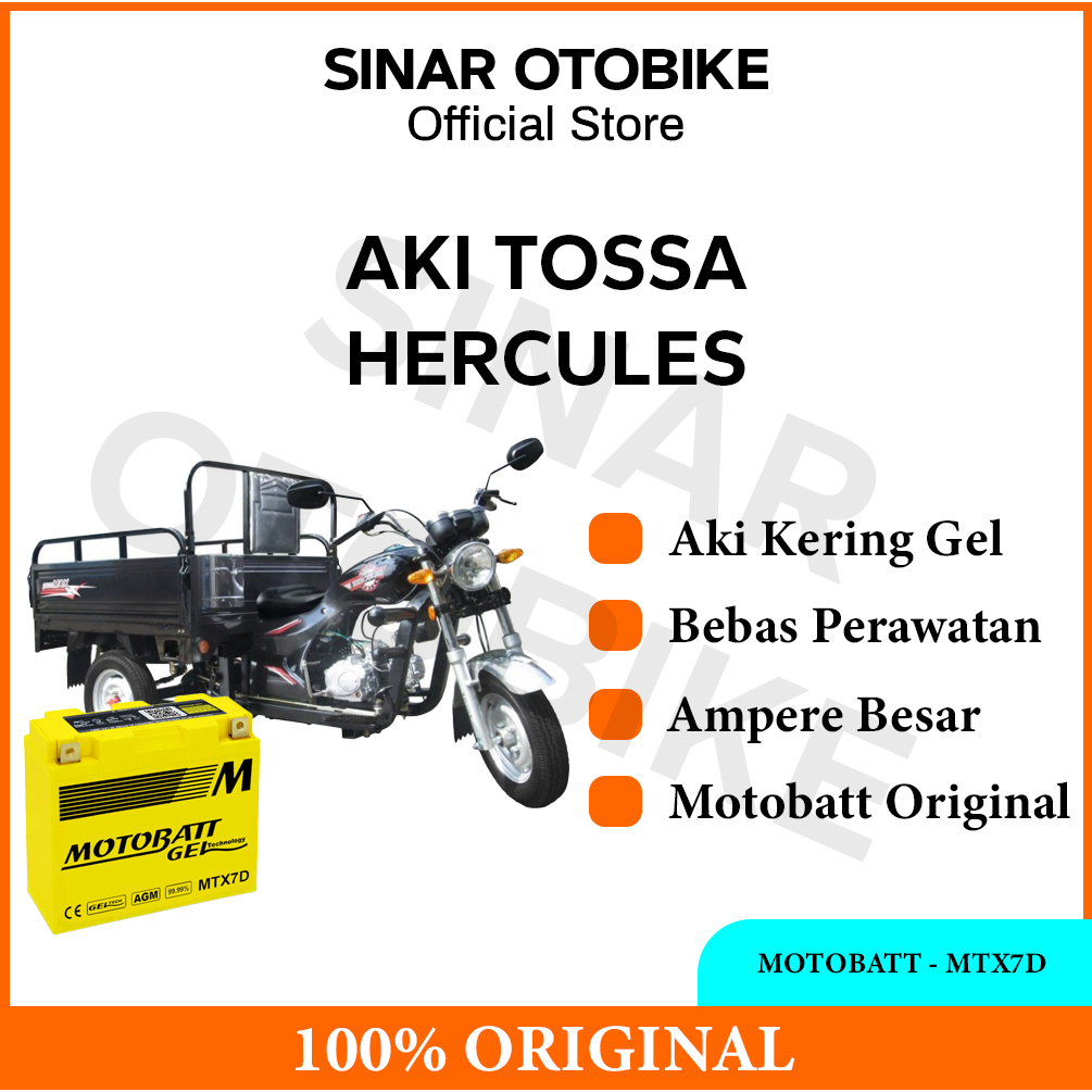 AKI HERCULES MOTOBATT - MTX7D