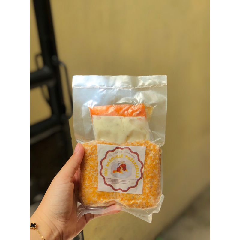 

Nashville Mozzarella ( Mozzarela dengan Saus Nashville )|| isi 2pcs
