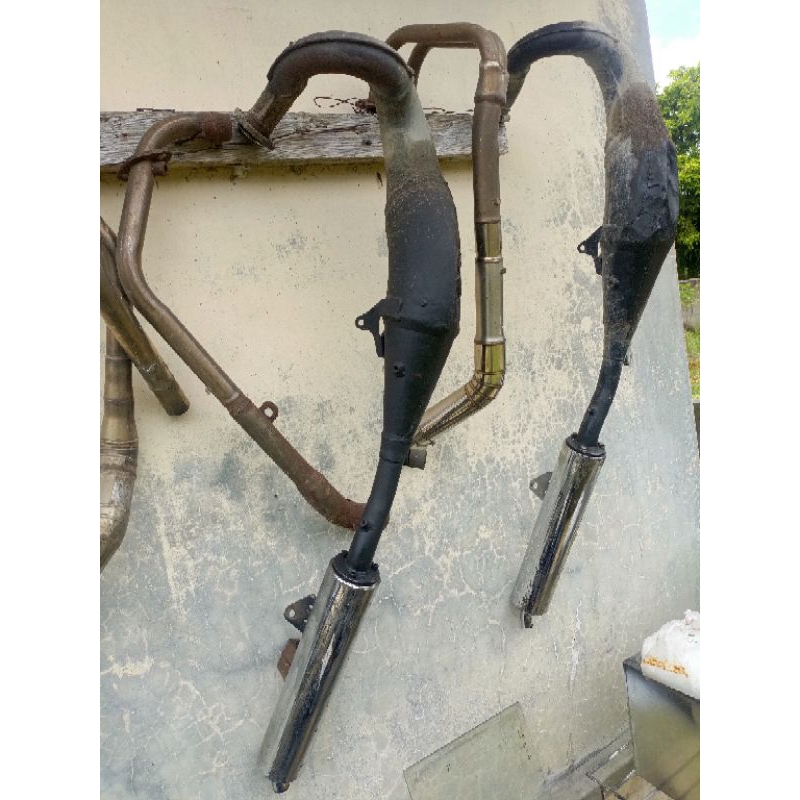 Knalpot Original Kawasaki Ninja Ss/Kiss/Rr (Bahan Bahan)