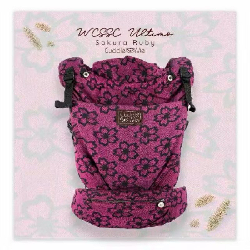 PRELOVED CUDDLE ME ULTIMO WCSSC JACQUARD SAKURA RUBY TENUN ASLI