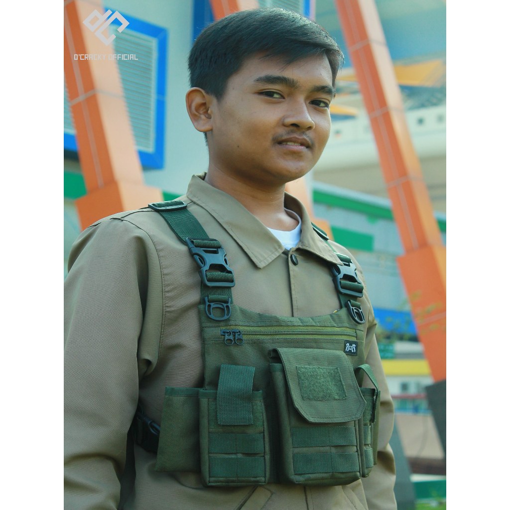 RARIAR - Tas Dada Pria Premium Tas Rompi Tactical