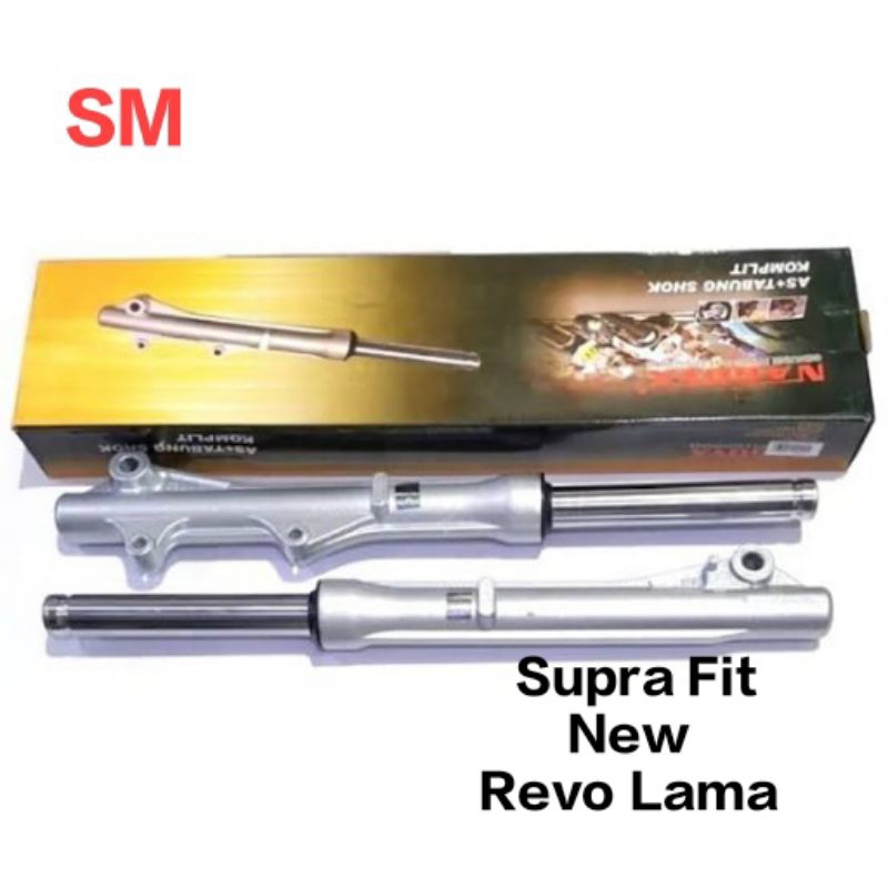 As Shock+Tabung Nagoya Depan Motor Honda Supra Fit New/Revo Lama
