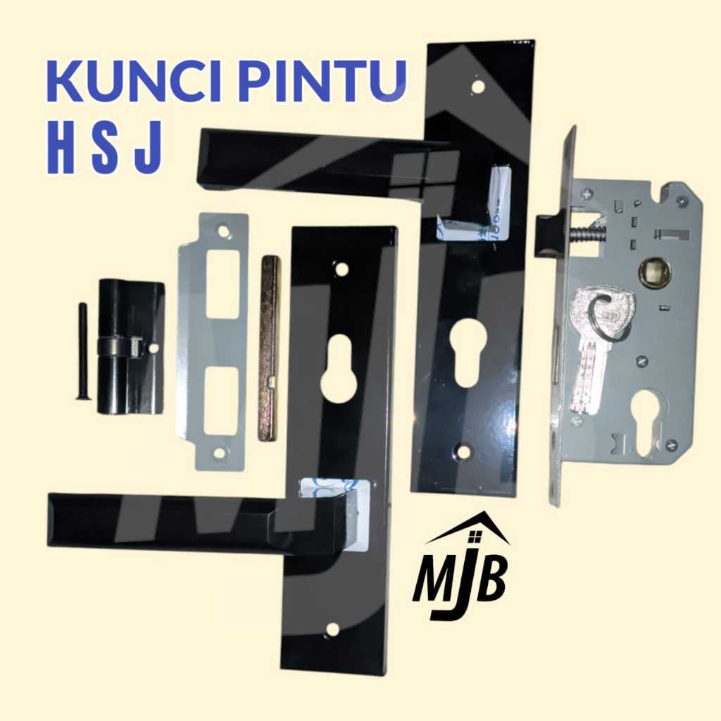 KUNCI PINTU TANGGUNG HSJ / HANDLE PINTU SET
