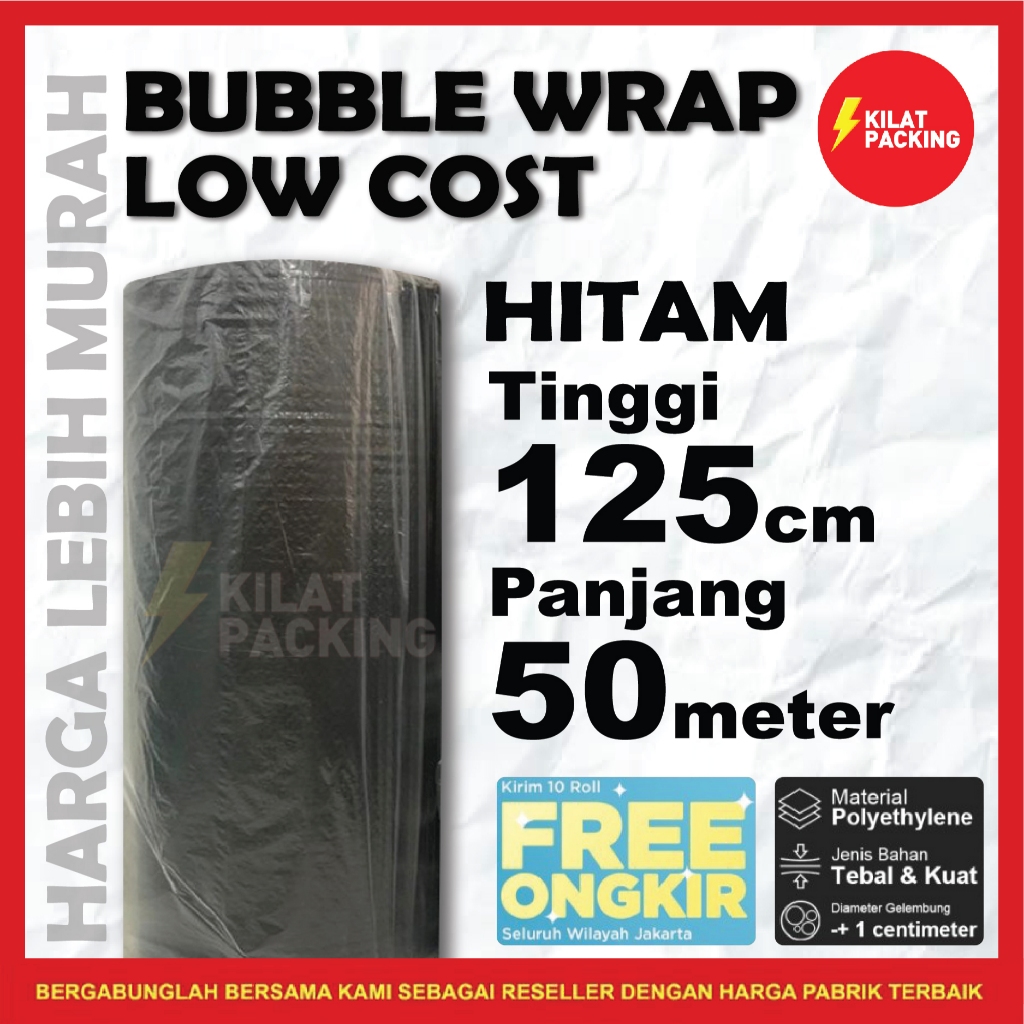 

Bubble Wrap DKM Plus Premium Quality Termurah / Plastik Bubble Wrap Packing Online Shop Per Roll