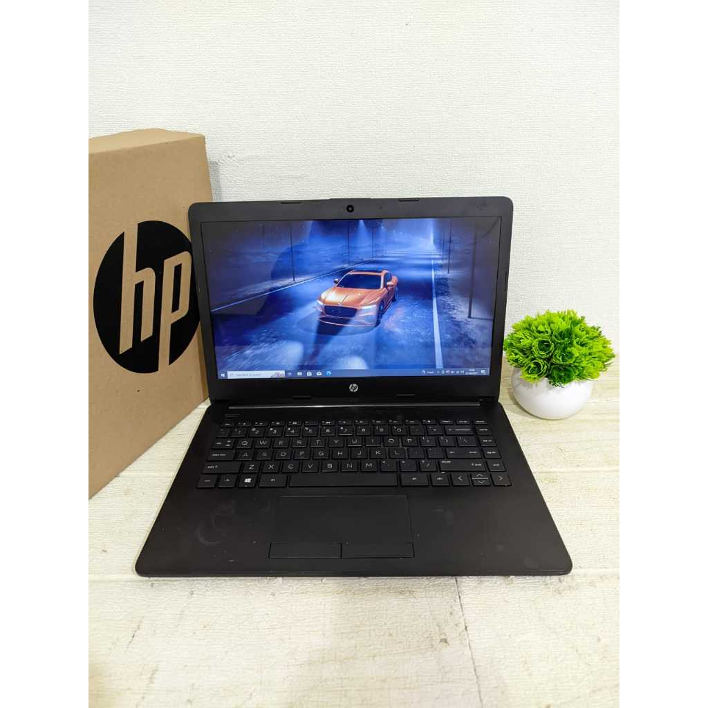 PROMO LAPTOP 1 JUTAAN HP 14 CM0101AU AMD A4 9125 RAM 4GB HDD 1TB LAYAR 14"FHD SEGEL LIKENEW MURAH