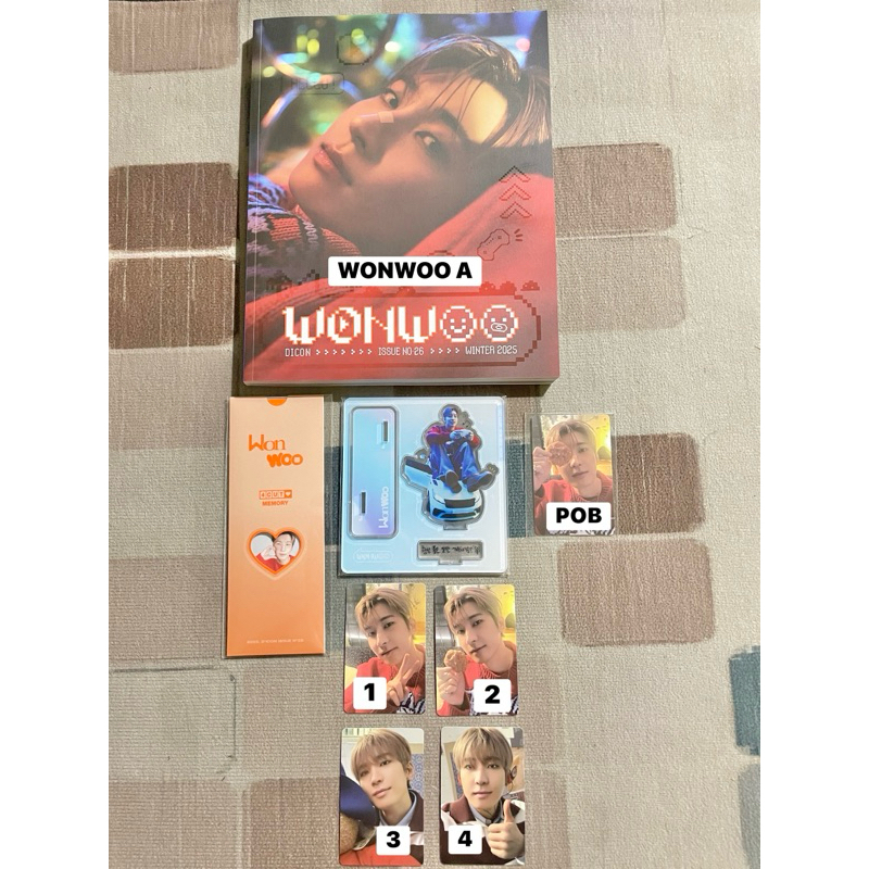 READY STOCK DICON VOLUME N°26 SEVENTEEN (WONWOO & MINGYU)
