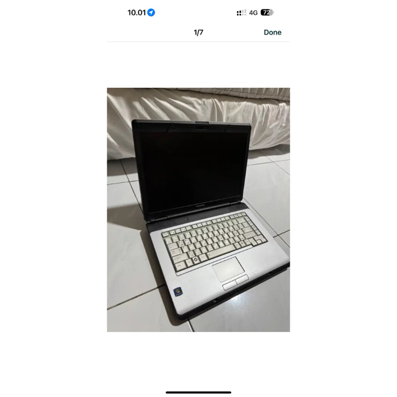 LAPTOP TOSHIBA - WINDOWS 7 (LAPTOP JADUL)