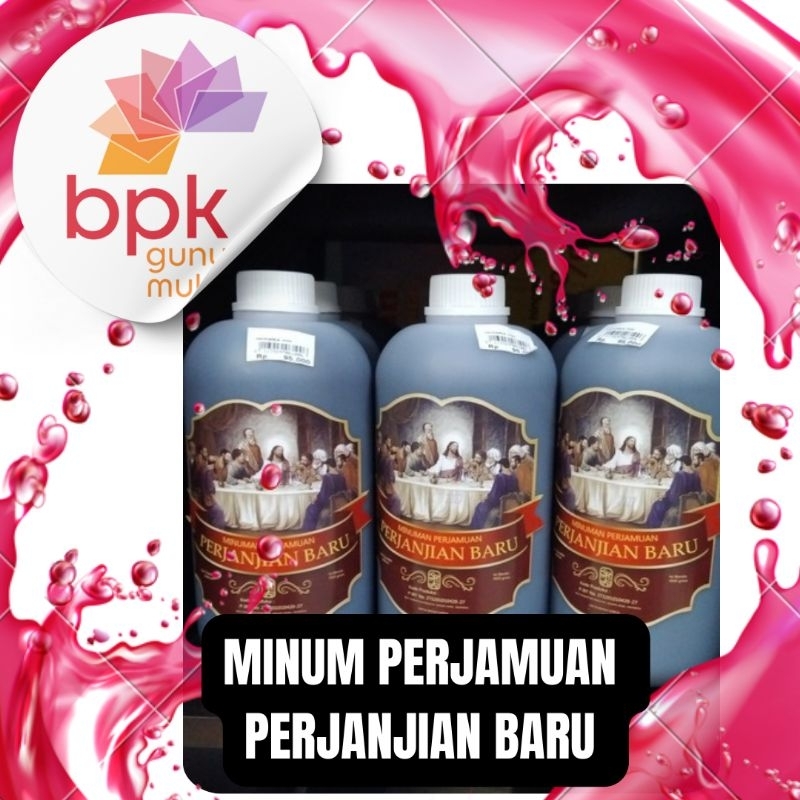 

Minum Perjamuan Perjanjian Baru 1500 ML