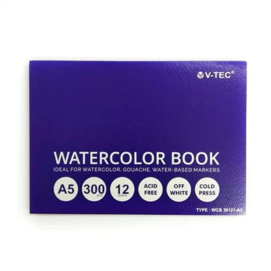 

WATER COLOR BOOK V TEC / VTEC A5