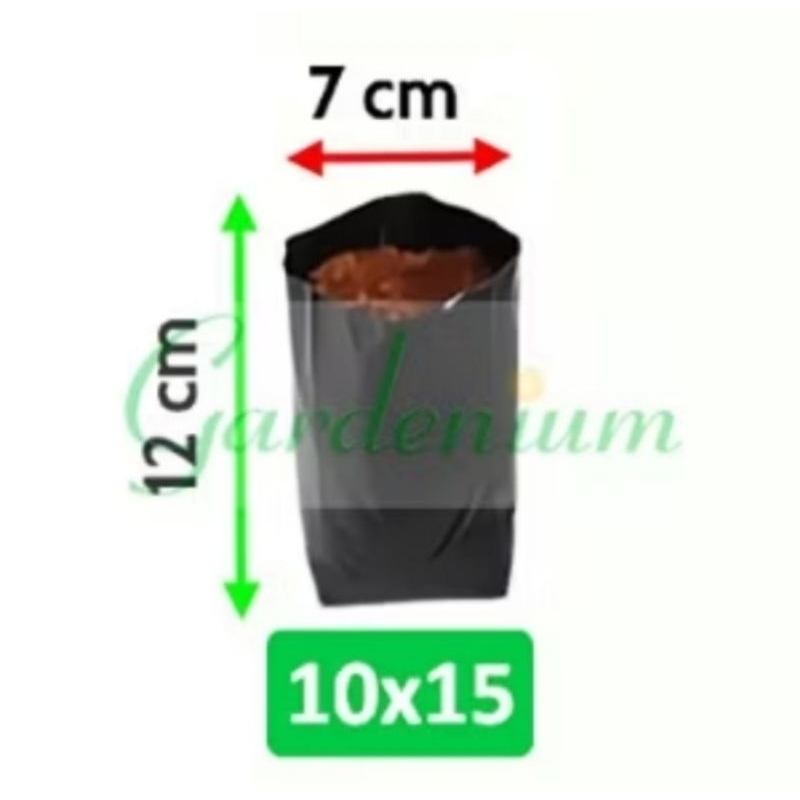 polibag pot tanaman pelastik bahan tebal (satuan)