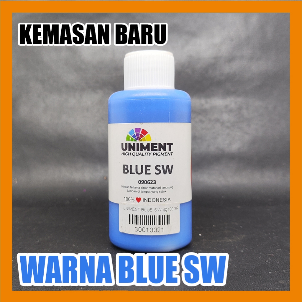 

Pigment Warna Sablon atau Biang Warna Blue SW 100ml