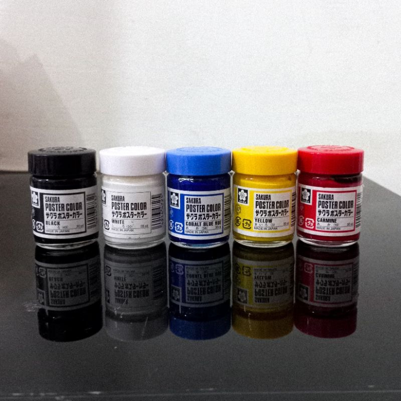 

( TERMURAH!!!) CAT POSTER SAKURA 30ml - SAKURA POSTER COLOURS 30ml