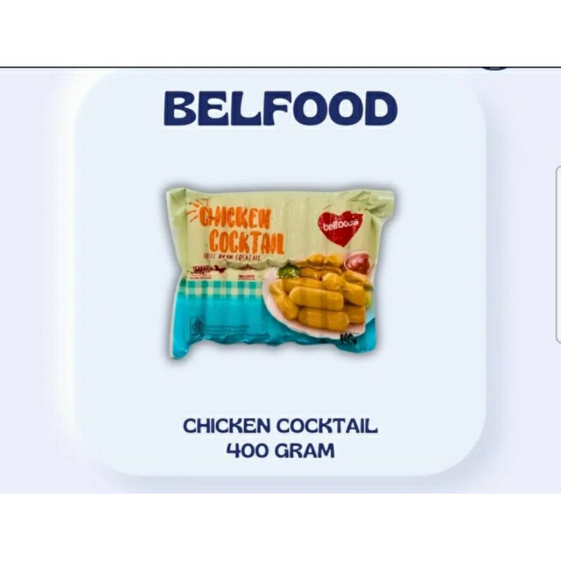 

Belfood Chicken Cocktail 400 gram